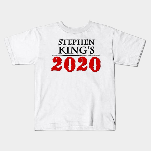 Stephen King's 2020 Kids T-Shirt by geekmethat